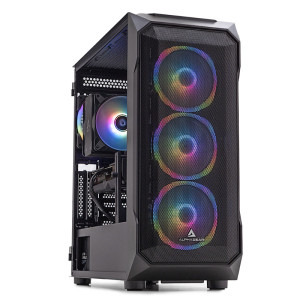 PC Gaming DRAGON Legendar Elite Pro, AMD Ryzen 5 9600X 3.9GHz, 32GB DDR5, 2TB SSD, RX 9070 16GB DDR6, Iluminare RGB