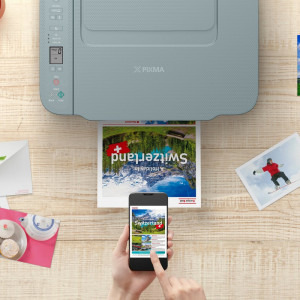 Canon PIXMA TS3752i Blue, InkJet, Color, Format A4, Wi-Fi