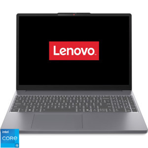 Laptop Lenovo 15.3'' IdeaPad Slim 3 15IRH10, WUXGA IPS, Procesor Intel® Core™ i5-13420H (12M Cache, up to 4.60 GHz), 16GB DDR5, 1TB SSD, Intel UHD, No OS, Luna Grey