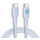 Cablu de date / adaptor Spacer USB-C Male la USB-C Male, 1 m, White