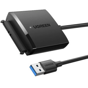 Adaptor Ugreen CM257 1x SATA Male - 1x USB tip A Male, Negru