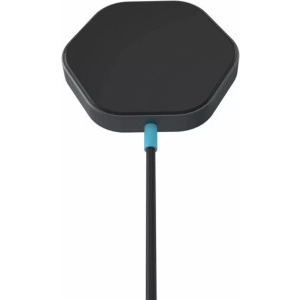 Canyon Wireless Charging Pad HEXAGON 110, 15W Qi2, Magnetic Fast Charging, Dark Grey/Blue