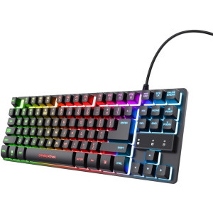 Tastatura Gaming Trust GXT 833 Thado TKL Black - PC Garage
