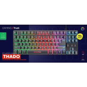 Trust GXT 833 Thado TKL Black