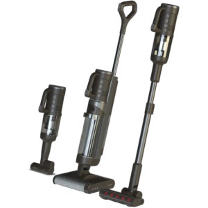 Aspirator AENO TC1, vertical cu mop, 1L, Negru