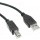 Cablu periferice Spacer USB 2.0 tip A Male - USB 2.0 tip B Male 1.8m, negru