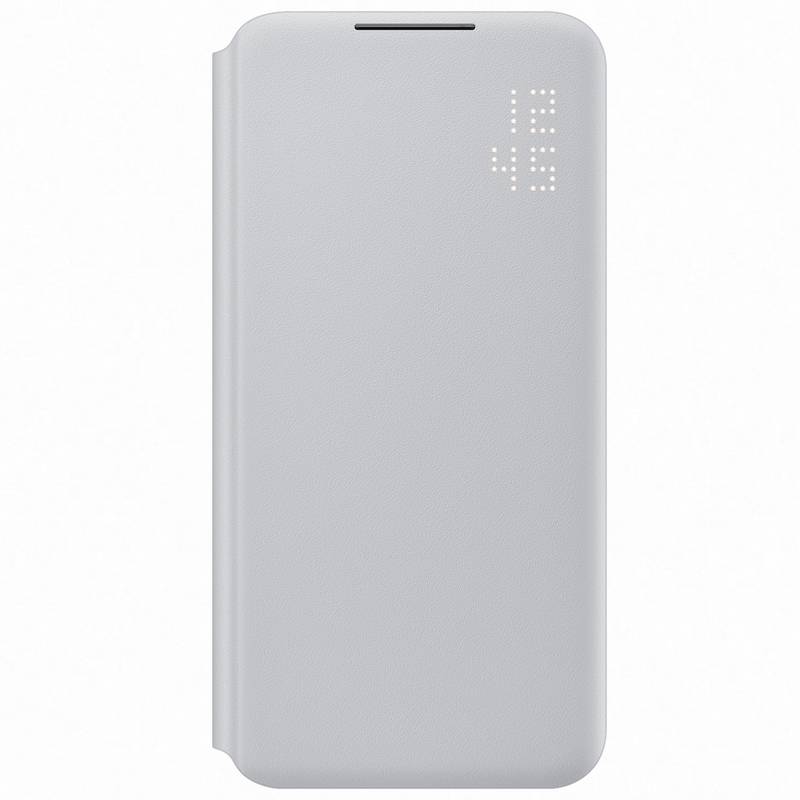 Samsung Husa de protectie tip Smart LED View Light Gray pentru Galaxy S22 Plus