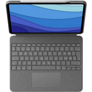 Logitech Husa protectie Combo Touch 920-010255 Oxford Grey pentru iPad Pro 11 inch (1st/2nd/3th Gen.)