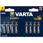 Varta Energy AAA, Alcaline, 8 buc