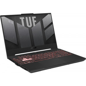 ASUS Gaming 15.6'' TUF A15 FA507RE, FHD 144Hz, Procesor AMD Ryzen™ 7 6800H (16M Cache, up to 4.7 GHz), 16GB DDR5, 512GB SSD, GeForce RTX 3050 Ti 4GB, No OS, Mecha Gray