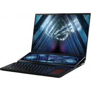 ASUS Gaming 16'' ROG Zephyrus Duo 16 GX650RS, QHD+ 165Hz, Procesor AMD Ryzen™ 9 6900HX (16M Cache, up to 4.9 GHz), 64GB DDR5, 2x 2TB SSD, GeForce RTX 3080 8GB, Win 11 Home, Black