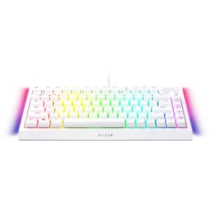 Razer BlackWidow V4 75% White Orange Tactile Gen-3 Switch Mecanica