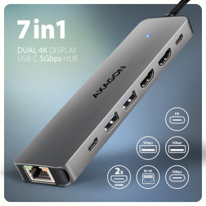 AXAGON HMC-7HX2