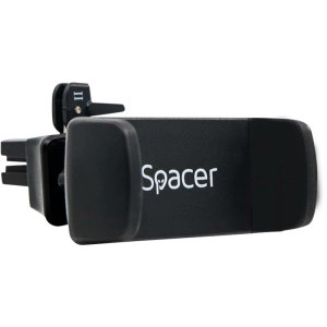 Suport Spacer SPCH-ARC-CLIPS, Auto, Negru