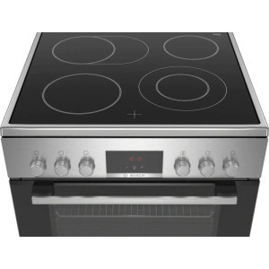 Bosch HKR39C250, Electric, 4 zone gatit, EcoClean Direct, 3D HotAir, Autocuratare hidrolitica, Timer, Grill, Clasa A, 60 cm, Inox