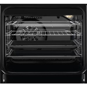 AEG CCB56491BW, Vitroceramica, 4 zone de gatit, SteamBake, Sistem de siguranta, Timer, Grill, AirFry, Clasa A, 50 cm, Alb