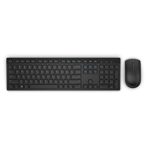 Kit tastatura + mouse DELL Wireless KM636, US International