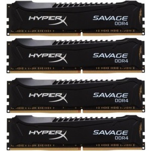 HyperX Savage Black 128GB DDR4 2666MHz CL15 Quad Channel Kit
