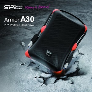 Silicon Power Armor A30 2TB 2.5 inch USB 3.0 Black