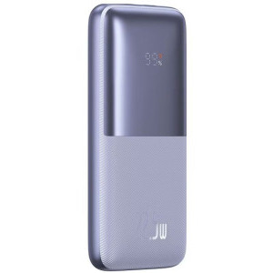 Baseus Bipow Pro 10000 mAh, 2x USB, 1x USB-C, 22.5W Purple cablu USB la USB-C inclus