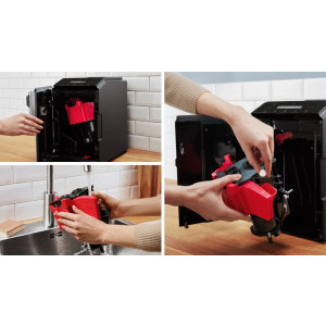 Bosch automat Seria 2 TIE20301, 1300W, 15bar, 1.4L, Negru/Argintiu