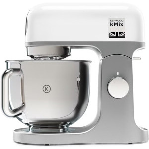 Robot de bucatarie Kenwood kMix KMX750AW, 1000W, 5L, Argintiu/Alb