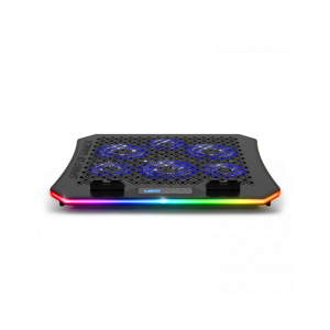 Spirit of Gamer AIRBLADE 1200 RGB, pana la 17.3 inch, 6 ventilatoare, 6 pozitii, 6 viteze, suport de telefon