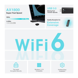 TP-LINK Archer TX20U Dual-Band WiFi 6
