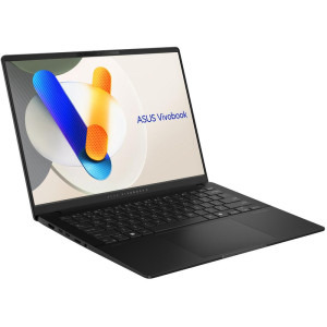 ASUS 14'' Vivobook S 14 OLED M5406KA, WUXGA, Procesor AMD Ryzen™ Al 7 350 (16M Cache, up to 5.0 GHz), 24GB LPDDR5X, 1TB SSD, AMD Radeon 860M, No OS, Neutral Black
