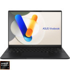 Laptop ASUS 14'' Vivobook S 14 OLED M5406KA, WUXGA, Procesor AMD Ryzen™ Al 7 350 (16M Cache, up to 5.0 GHz), 24GB LPDDR5X, 1TB SSD, AMD Radeon 860M, No OS, Neutral Black