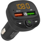 Incarcator auto Tellur Modulator FM Bluetooth FMT-B7, Black