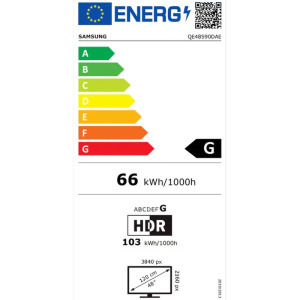 Samsung Smart TV OLED QE48S90D Seria S90D 120cm negru 4K UHD HDR