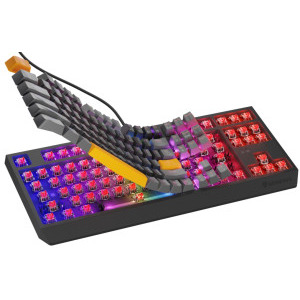 Genesis THOR 230 TKL RGB Anchor Grey Positive Outemu Red Switch Mecanica