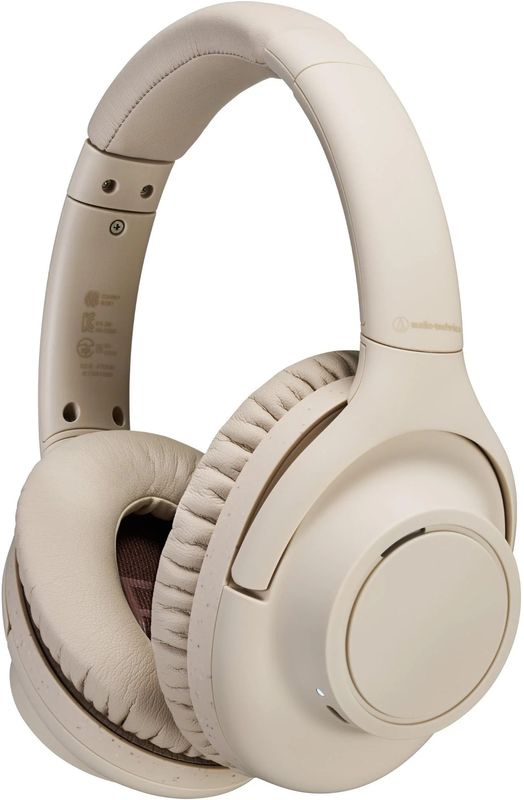 Casti Audio-Technica Over-Ear, ATH-S300BT Beige