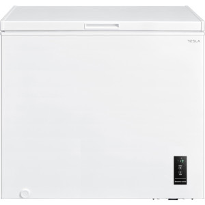Lada frigorifica Tesla RH2500ME, 249 L, Clasa E, Functie frigider, Control electronic, Display LED, 85 cm, Alb
