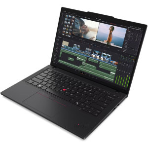 Lenovo 14'' ThinkPad P14s Gen 5, WUXGA IPS, Procesor AMD Ryzen™ 7 PRO 8840HS (16M Cache, up to 5.10 GHz), 32GB DDR5, 1TB SSD, AMD Radeon 780M, Win 11 Pro, Black