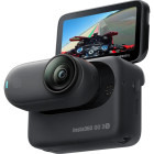 Camera video actiune Insta360 GO 3S 128 GB Midnight Black Motorcycle In-Helmet POV Bundle (Special Edition)